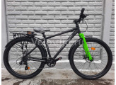 Велосипед Stels Navigator 700 MD 27 черно зеленый